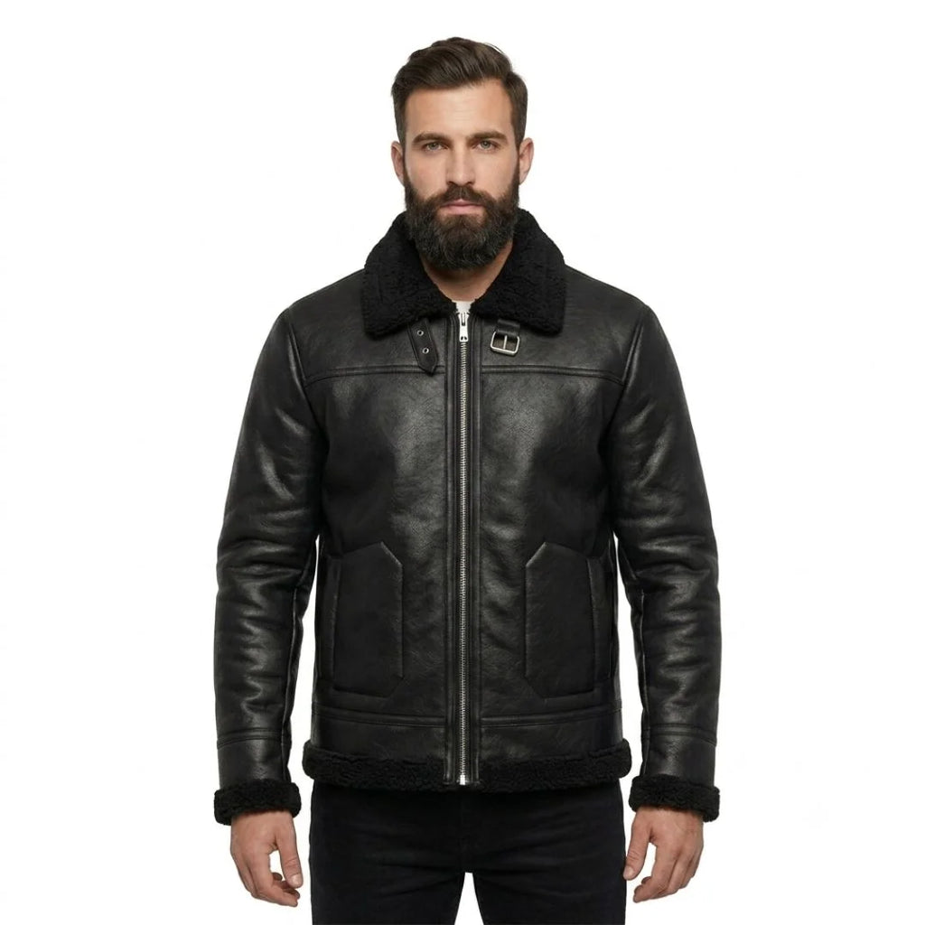Chaqueta Cuerotex Aviator Black