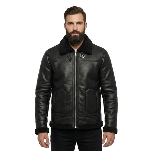 Chaqueta Cuerotex Aviator Black