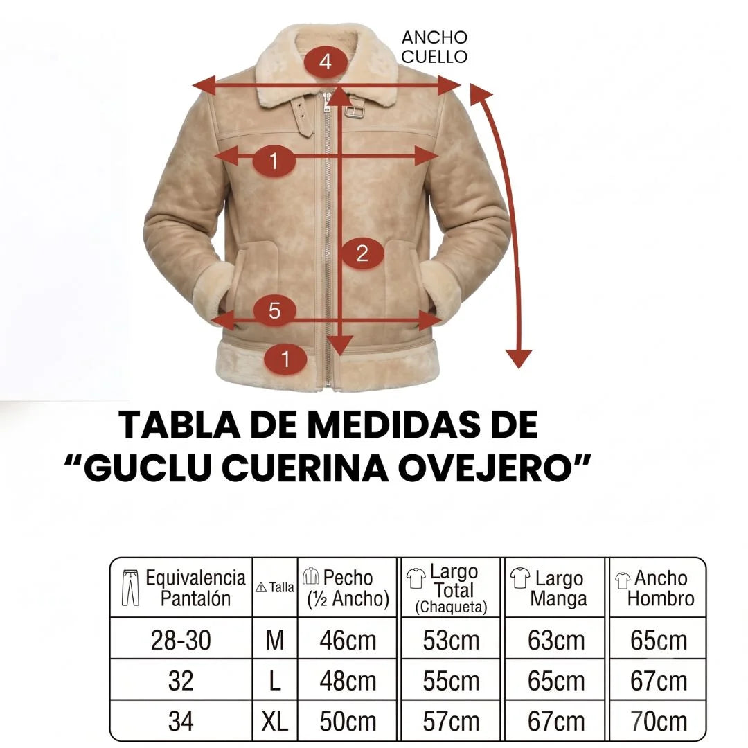 Chaqueta Cuerotex Aviator Black