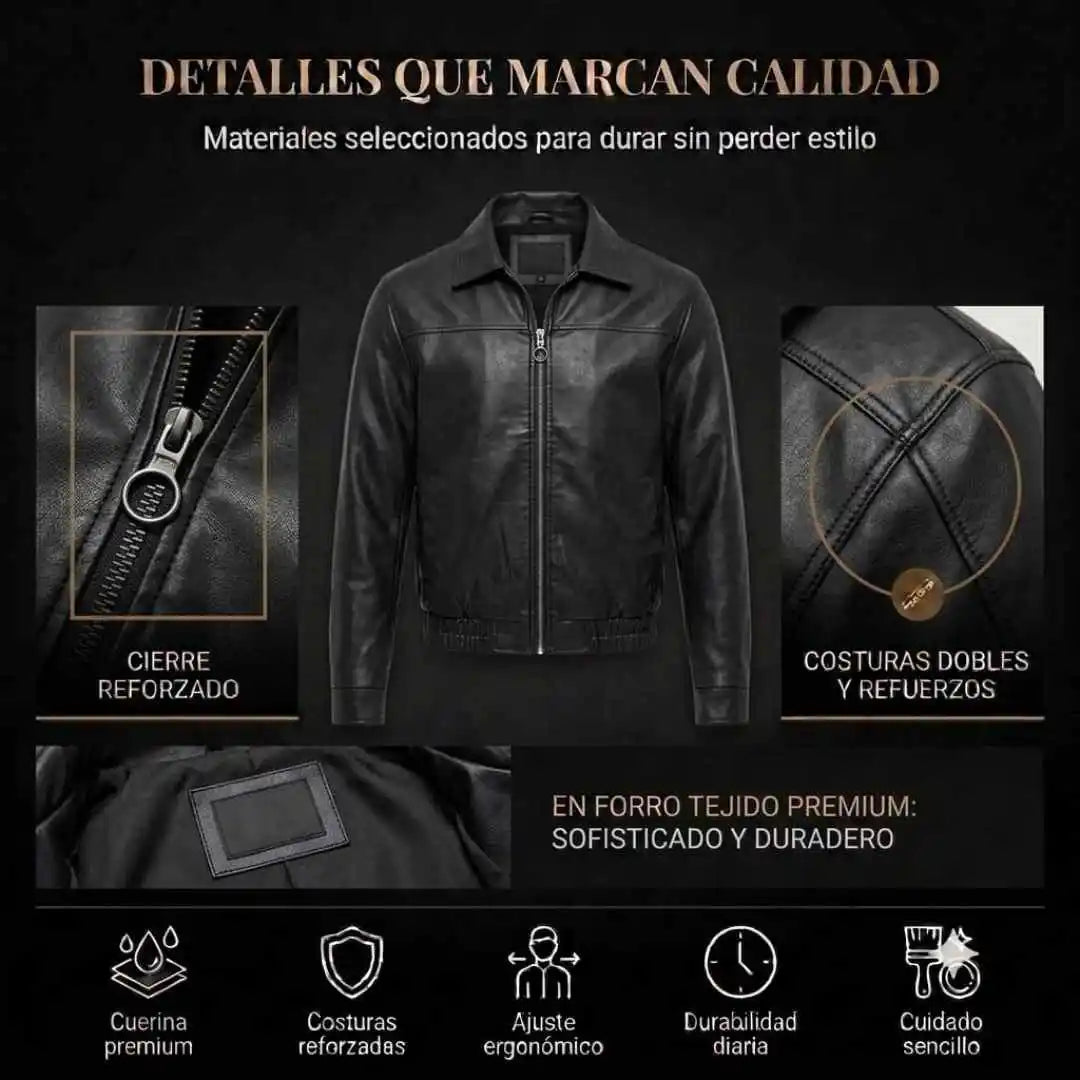 Chaqueta en Cuerina Boston