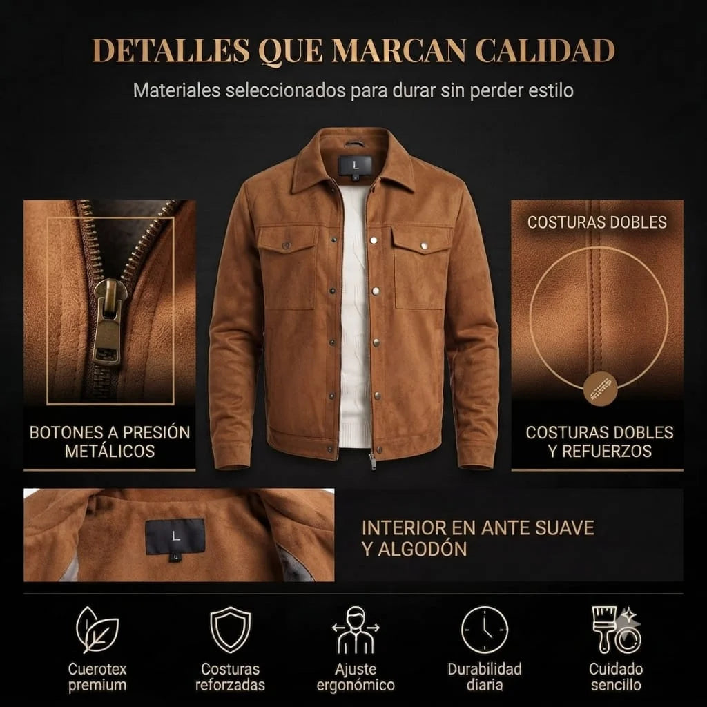 Chaqueta Gamuza Texas