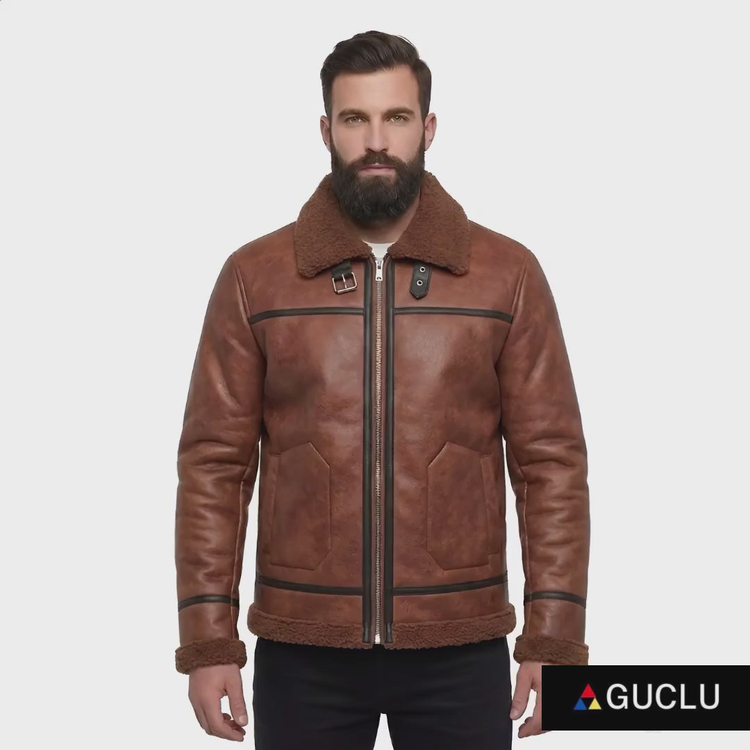 Chaqueta Cuerotex Aviator Black
