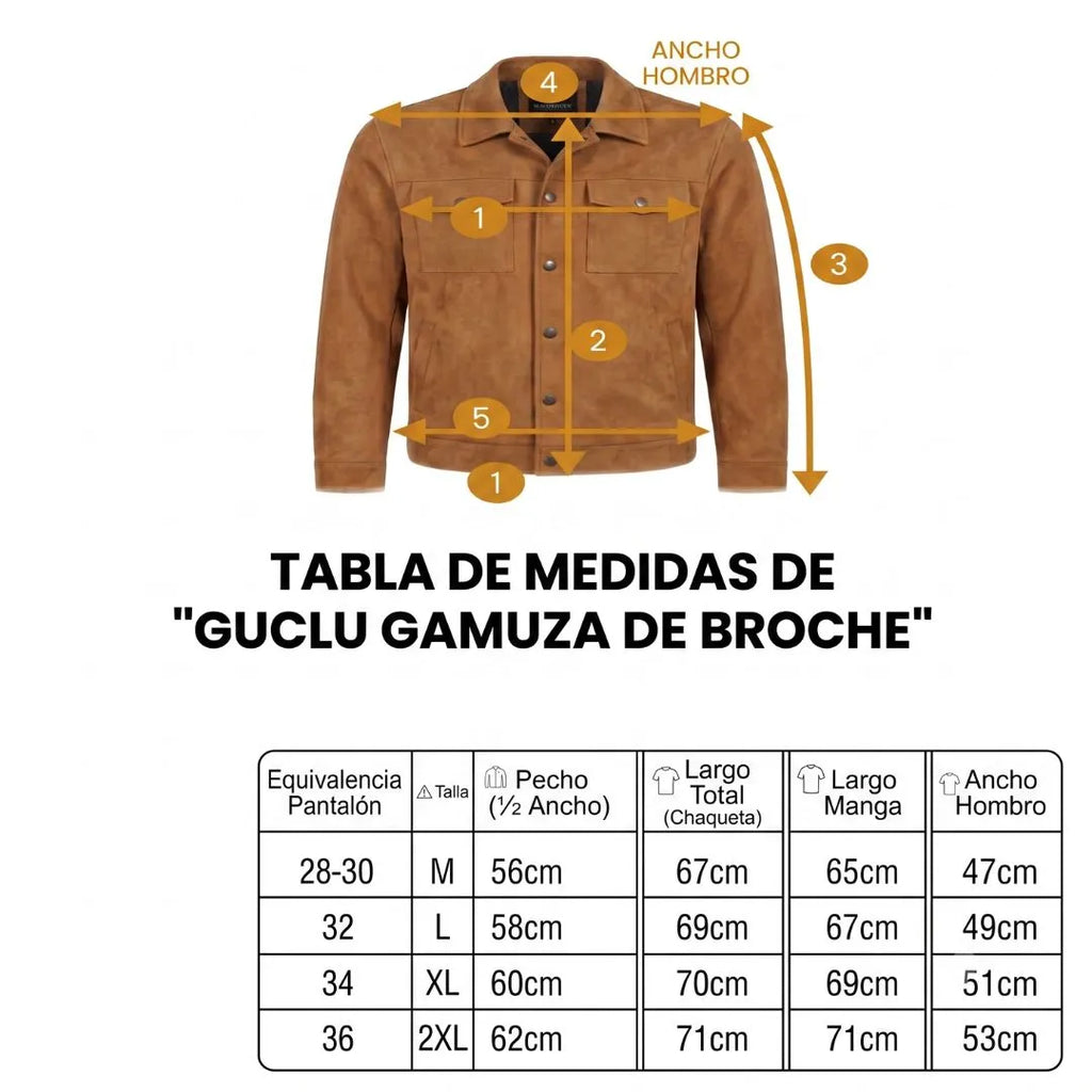 Chaqueta Gamuza Texas
